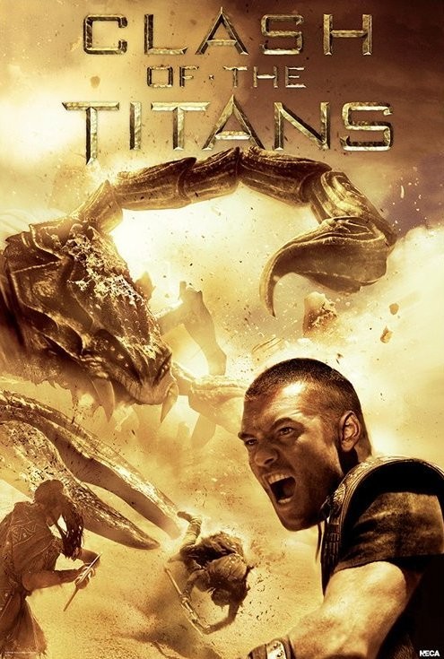 Плакат CLASH OF THE TITANS - scorpion
