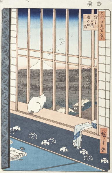 Плакат Asakusa Rice Fields and Festival of Torinomachi