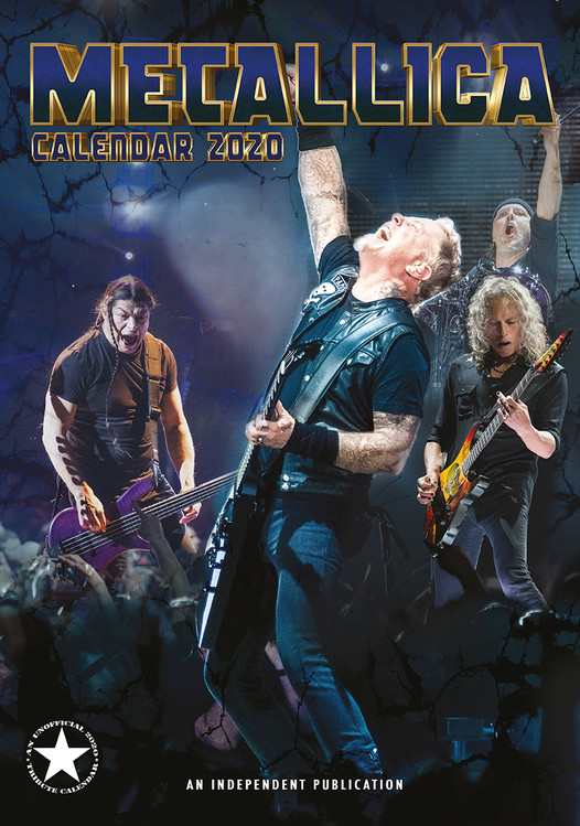 Календар 2027 Metallica