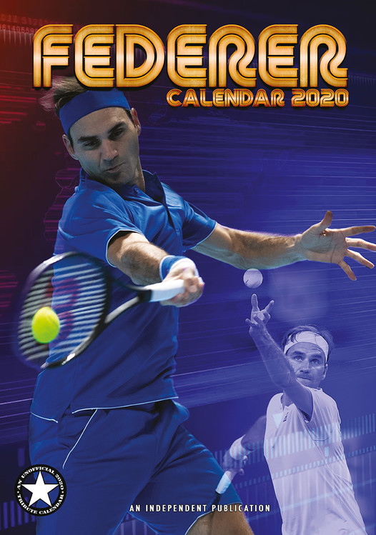 Koledar 2027 Roger Federer