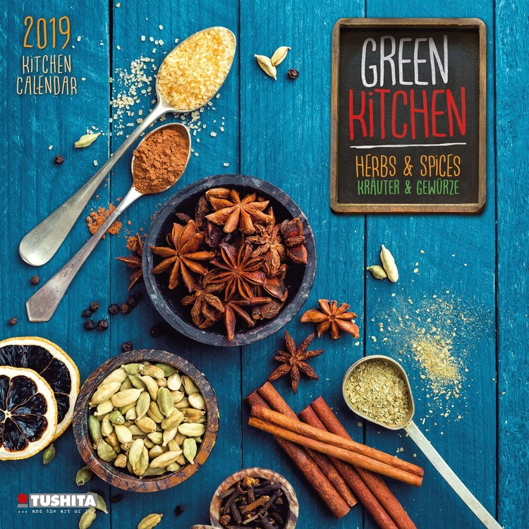 Ημερολόγιο 2027 Green Kitchen - Herbs & Spices