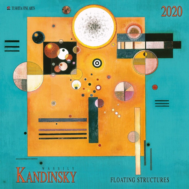 Calendário 2027 W.Kandinsky - Floating Structures