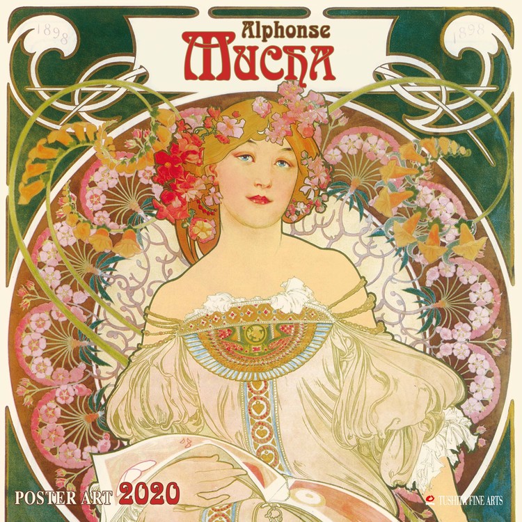 Ημερολόγιο 2027 A. Mucha - Poster Art