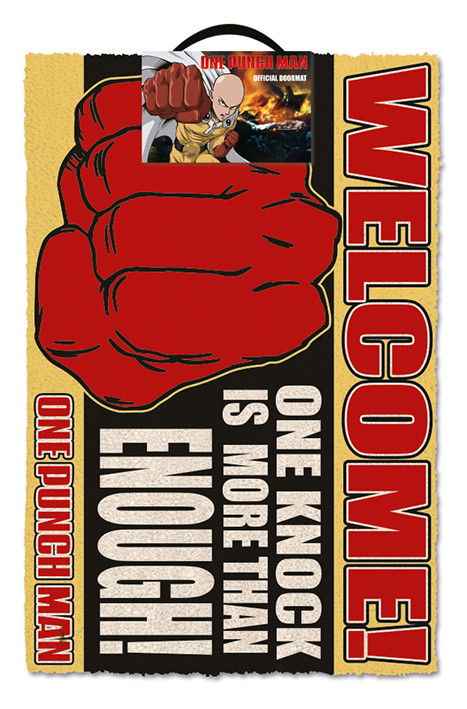 Tapete de entrada One Punch Man - One Knock