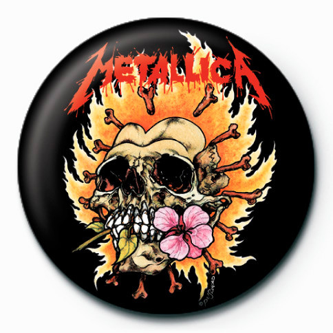 Κονκάρδα METALLICA - flower