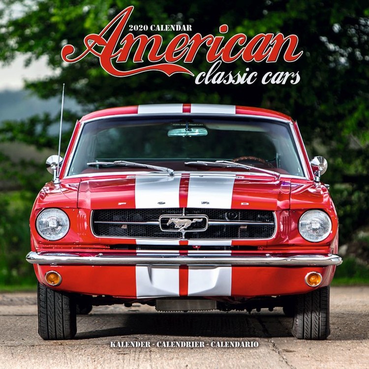 Ημερολόγιο 2027 American Classic Cars