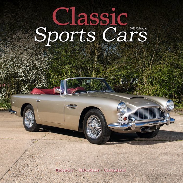 Ημερολόγιο 2027 Classic Sports Cars