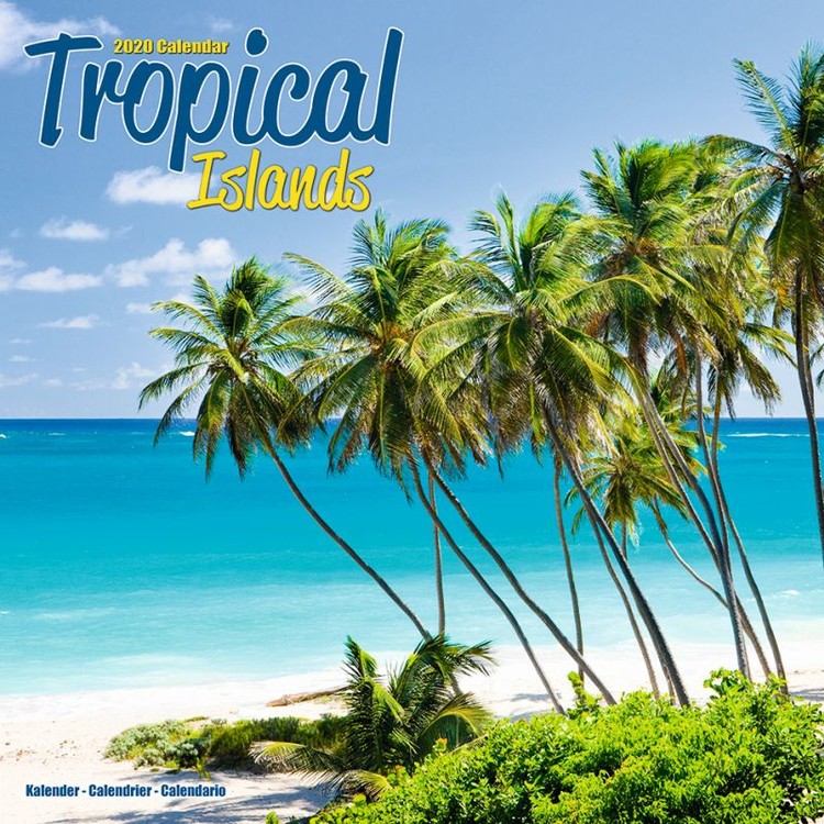 Calendar 2027 Tropical Islands