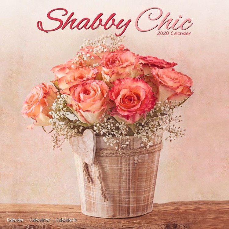 Calendar 2020 Shabby Chic