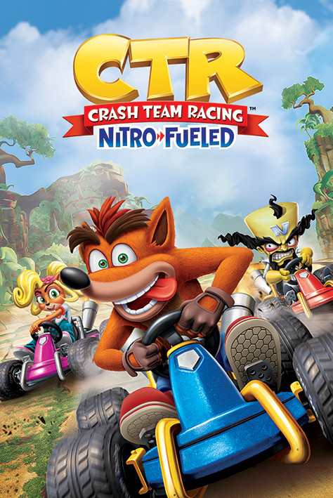 Плакат Crash Team Racing - Race