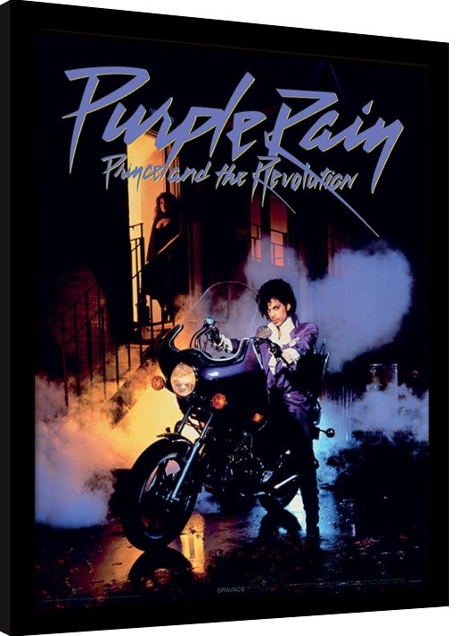 Poster emoldurado Prince - Purple Rain