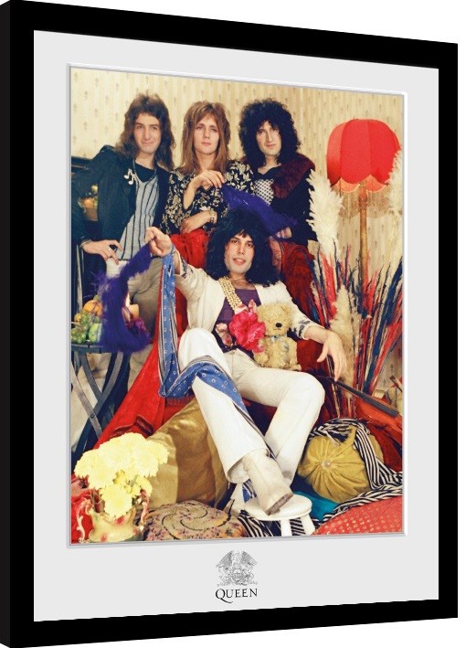 Poster emoldurado Queen - Band