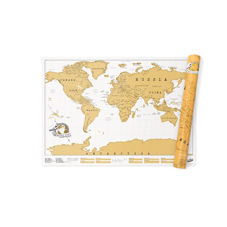 Scratch Map World
