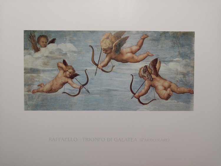 Raphael Sanzio - The Triumph of Galatea (part) Картина