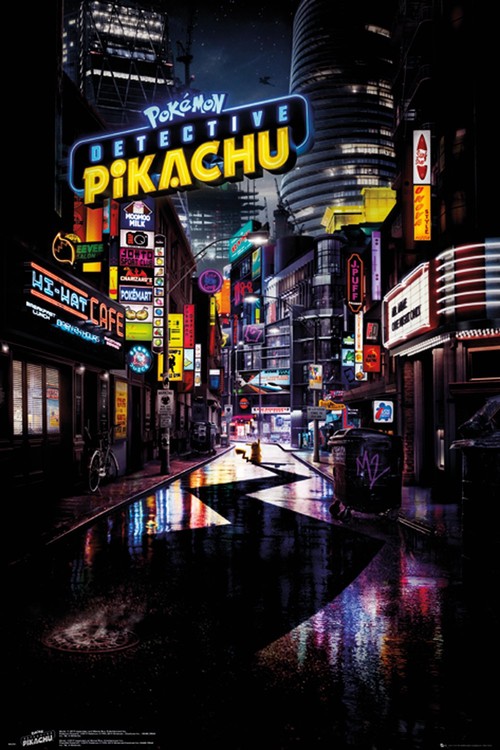 Плакат Detective Pikachu - Teaser