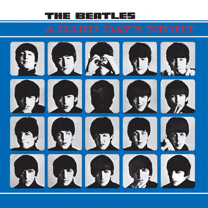 Stickers BEATLES - hard days night | Tips for original gifts