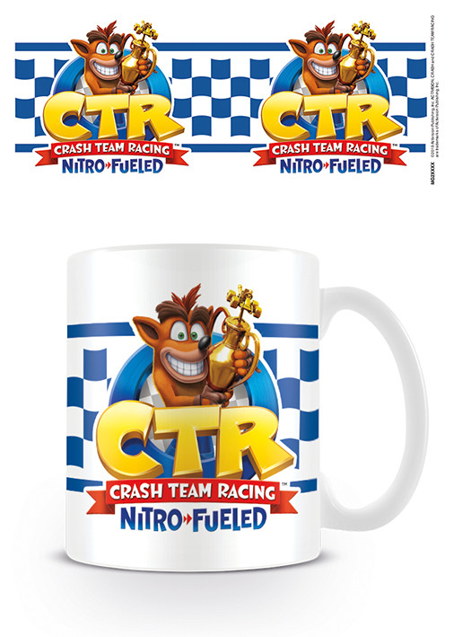 Mug Crash Team Racing - Checkered Flag