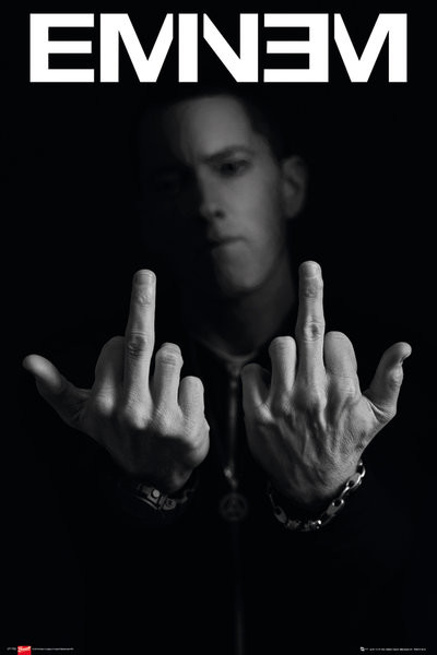 Πλαισιωμένη αφίσα Eminem - Fingers