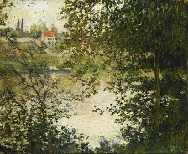 Принти на полотні A View Through the Trees of La Grande Jatte Island