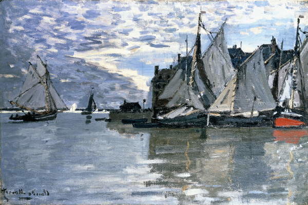 Принти на полотні Sailing Boats, c.1864-1866