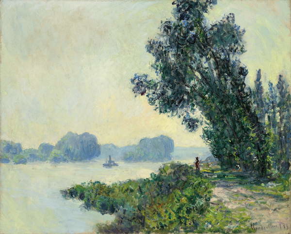 Плакат The Towpath at Granval; Le chemin de halage a Granval