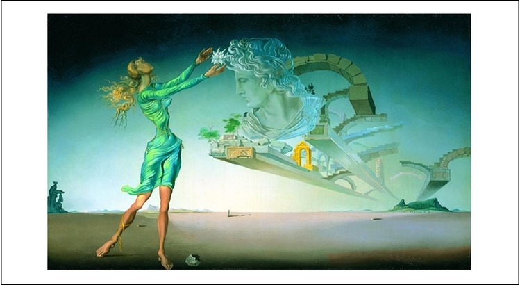 Плакат с рамка Salvador Dalí – Mirage