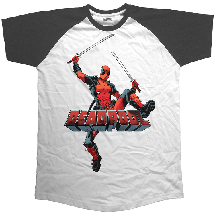 T-shirt Deadpool - Logo Jump