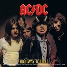 Αυτοκόλλητα AC/DC - highway to hell