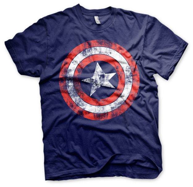Majica Captain America - Distressed Shield