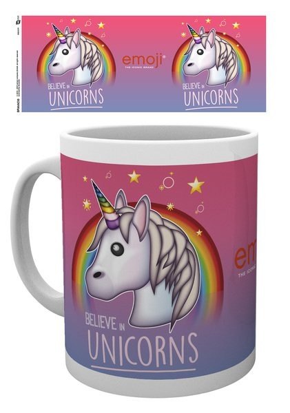 Κούπα Emoji - Believe in Unicorns