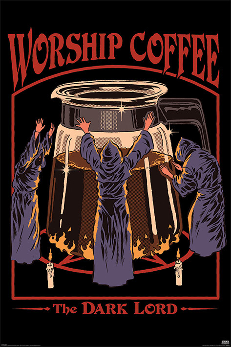 Плакат Steven Rhodes - Worship Coffee