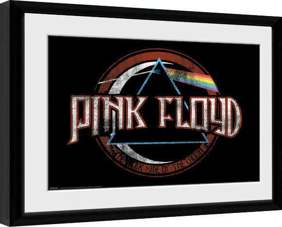 Uokvireni poster Pink Floyd - Dark Side Circle