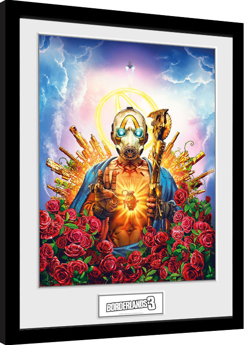 Uokvirjen plakat Borderlands 3 - Cover