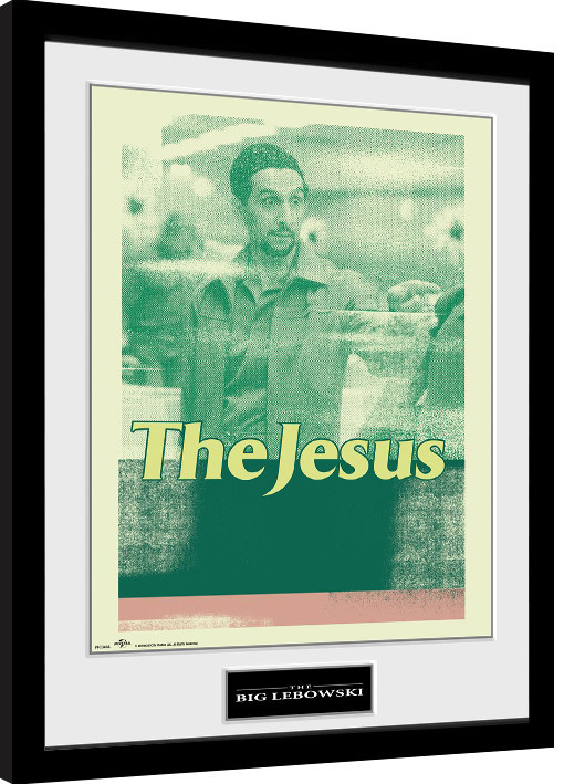 Kehystetty juliste Big Lebowski - The Jesus