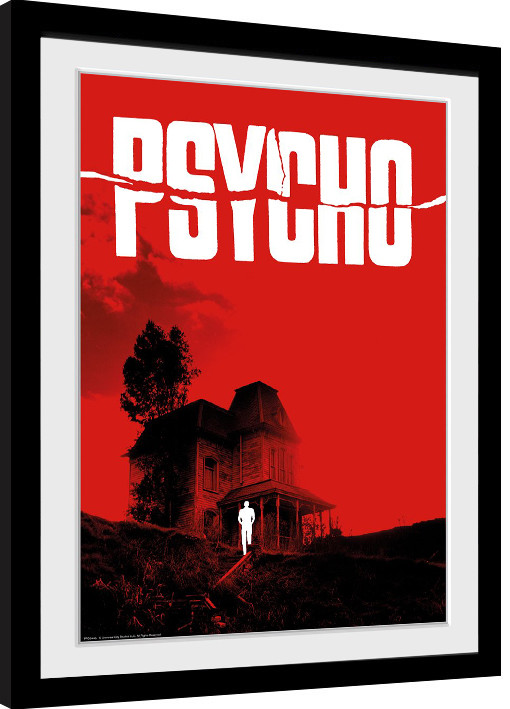 Κορνιζαρισμένη αφίσα Psycho - Bates Motel