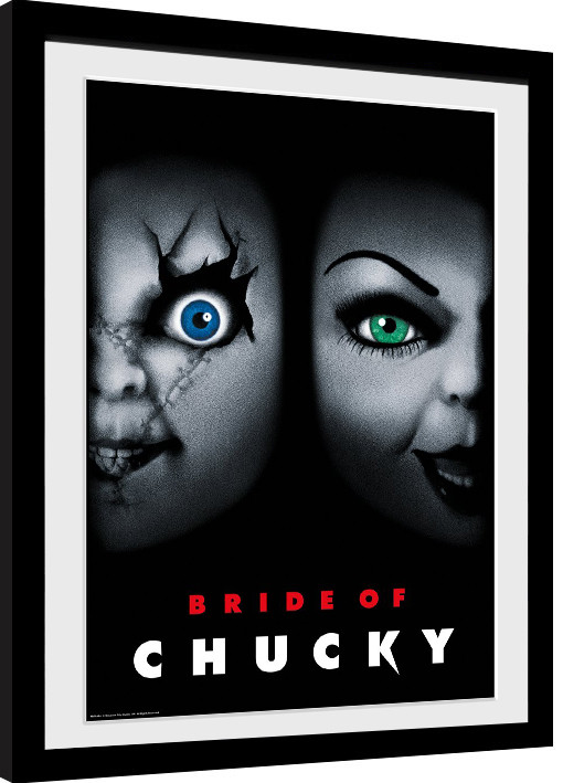 Κορνιζαρισμένη αφίσα Chucky - Bride of Chucky