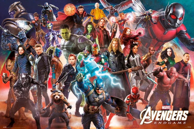 Juliste Avengers: Endgame - Line Up