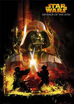 Poster STAR WARS - anakin, obi wan...
