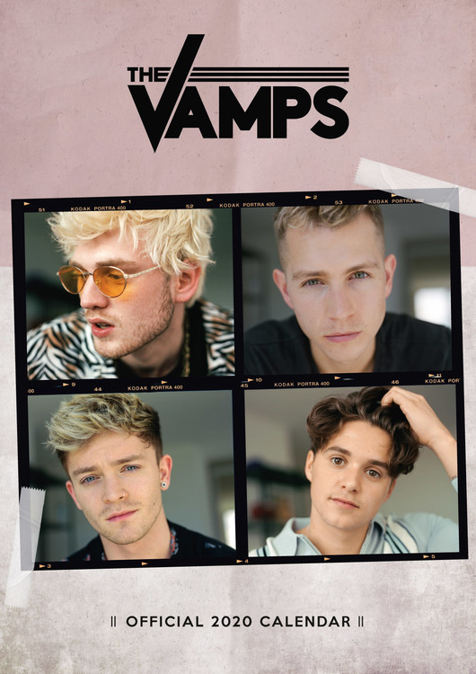 Calendar 2020 The Vamps