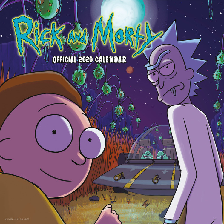 Календар 2027 Rick & Morty