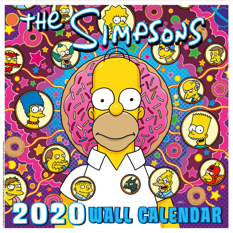 Kalenteri 2027 Simpsonit