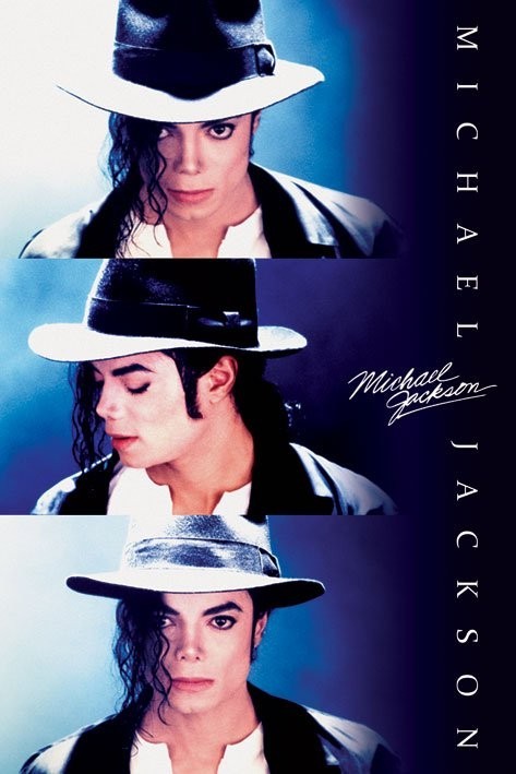 Poster MICHAEL JACKSON - triptych