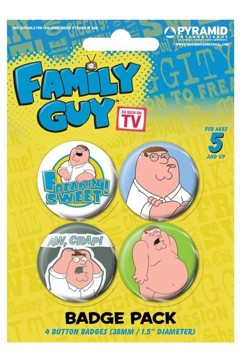 Badge set FAMILY GUY - peter