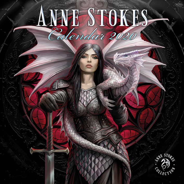 Календар 2027 Anne Stokes