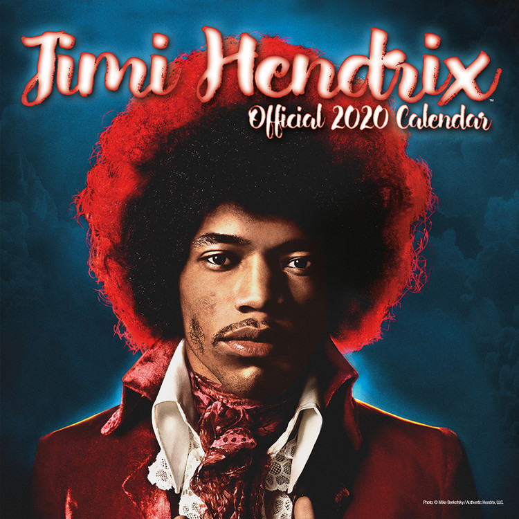 Календар 2027 Jimi Hendrix