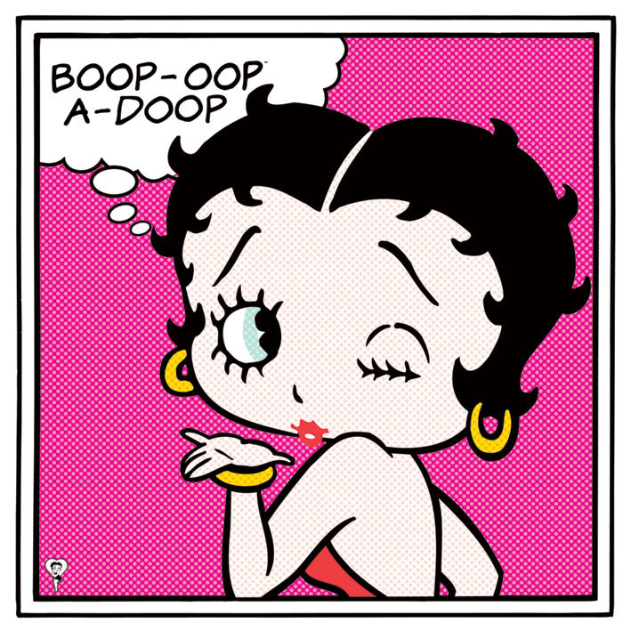 Stickers BETTY BOOP - comic