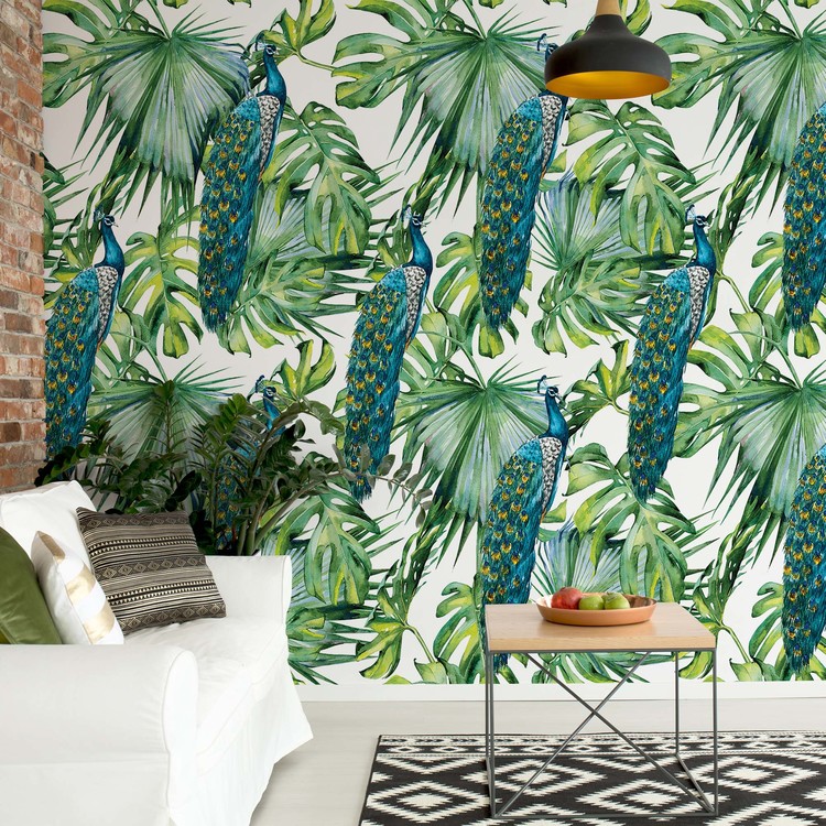 Ταπετσαρία Modern Tropical Pattern