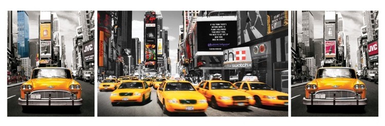 Плакат New York - taxi