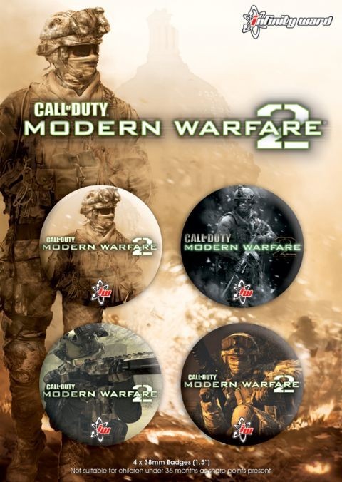 Σετ κονκάρδες CALL OF DUTY 2