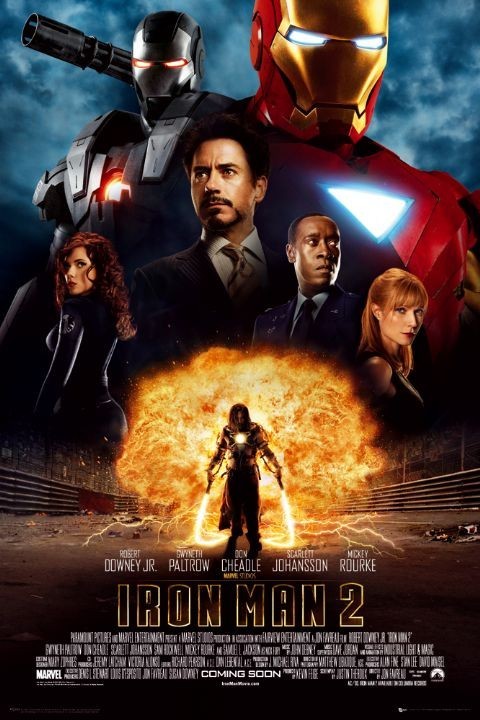 Плакат IRON MAN 2 - one sheet